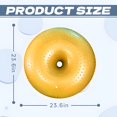 thumbnail image 2 of BESTSKY Exercise Ball,23.6"*23.6"*9.8" Birthing Ball,Anti-Slip Pilates Ball,Yellow, 2 of 7