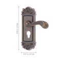 thumbnail image 2 of 1 Set Small Miniature Retro Door Locks Dollhouse Micro Decoration with Keys, 2 of 7