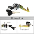 thumbnail image 3 of Turtle Electric Car Scooter Tail Box Lock for A8 Queen CNC Motorcycle Rear Trunk Lock Accessories, 3 of 5