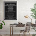 thumbnail image 2 of 12 Laws of the Universe Poster Inspirational Quotes Wall Art Motivational Sayings Print Spiritual Decor for Living Room Office Bedroom Home, 2 of 5