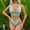 Mint Green, variant on UTSJKR Women's Ring Linked Halter Push Up Bikini Swimsuit High Stretch Bathing Suit Swimwear Set Swimming Suit Two Piece Bikini Sets Beige L