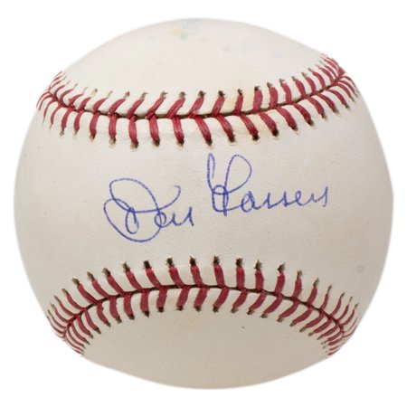 Don Larsen Signed New York Yankees MLB Baseball BAS BD60615