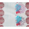 thumbnail image 4 of oneOone Cotton Flex Dark Peach Fabric Geometric & Mandala Watercolor Sewing Material Print Fabric By The Yard 40 Inch Wide, 4 of 4