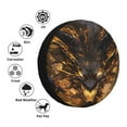 thumbnail image 4 of Pofeuu Cool Black Gold Dragon Print Spare Tire Wheel Cover for Car Truck SUV Camper Universal Fit Spare Tire Cover RV Spare Tire Covers-16 inch, 4 of 6