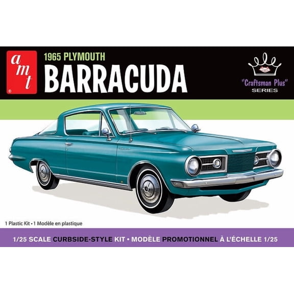 AMT 1965 Plymouth Barracuda Craftsman Plus 1/25 Scale Model Kit