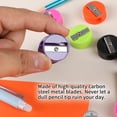 thumbnail image 7 of BAZIC Pencil Sharpener Round Single Hole Blade, Total 12 Count, 7 of 7