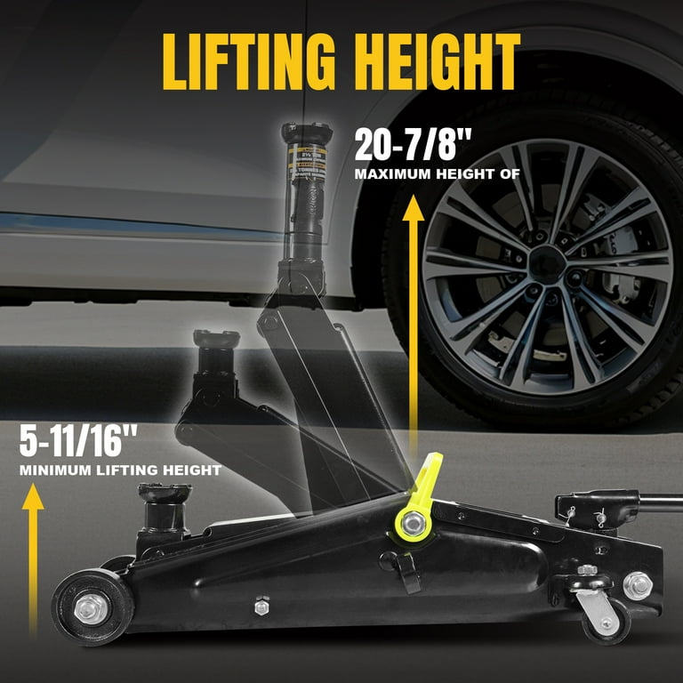 Torin BlackJack DT83006W 3 Ton Hydraulic Trolley Jack - Walmart.com