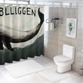 thumbnail image 7 of Orinice Whale Bathroom Decor Set Colorful Luxurious Graphic Print Polyester Fabric Shower Curtain with Hooks Home Bathtubs Decoration 60x72, 7 of 7