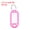 Fuchsia, variant on Plastic Key Tags with Split Ring Label Window Identifiers ID Keychain Tag for Name Luggage Purple