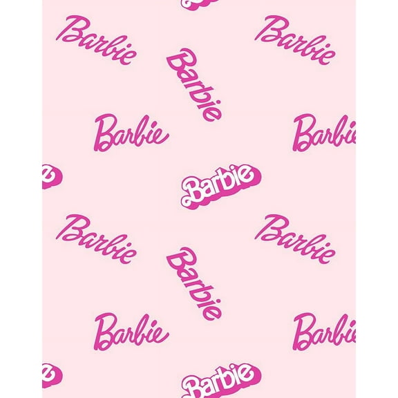 Barbie Pink, Removable Vinyl Wallpaper