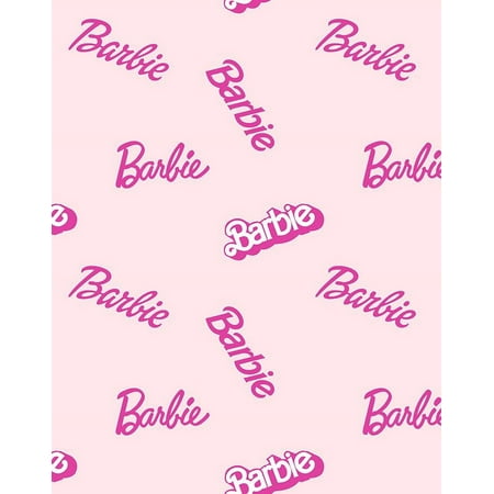 Barbie Pink, Removable Vinyl Wallpaper