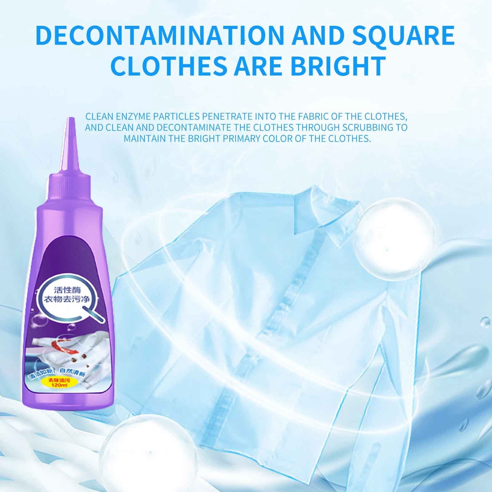 Kitchen Detergent Spray Antibacterial Method Brighten Cleaner Laundry Stain Remover 2024 2024 9341