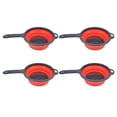 thumbnail image 1 of Folding Strainer with Handle, Collapsible Colander for Pasta Vegetables Fruits, Ergonomic Design, Hanging Hole, Easy to Store, Food Grade Plastic Material, Time Saving and, 1 of 7