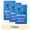 (3 pack) Waterboy Hydration and Weekend Recovery Powder Packets, Strawberry Lemonade 5 Count