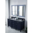 thumbnail image 3 of James Martin Vanities 650-V60d-3Csp Brittany 60" Double Basin Poplar Wood Vanity Set, 3 of 6