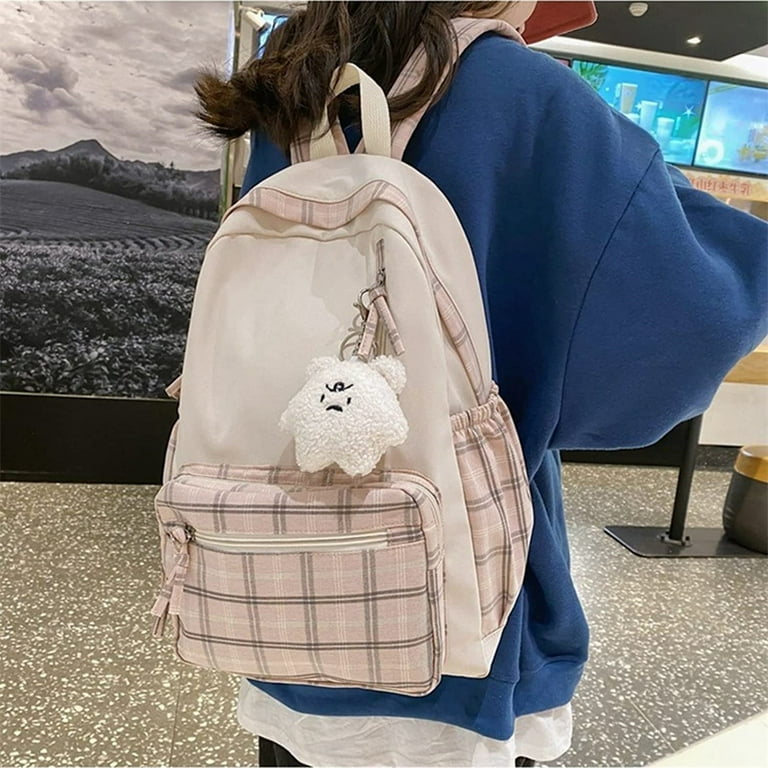Cute aesthetic backpacks for school sale