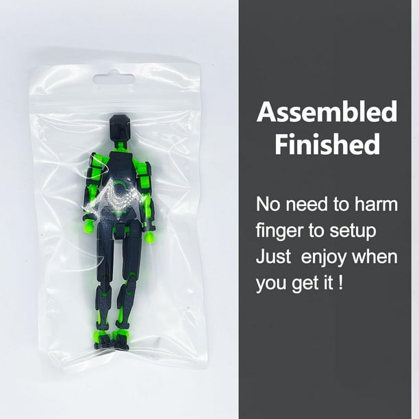 Assembly Required) 3D Printed Action Figure，T13 Robot