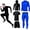 14, variant on FINDCI 5PCS/Set Men Workout Suit Outfit Fitness Apparel Gym Outdoor Running Compression Pants Shirt Top Long Sleeve Jacket（20,3X-Large)