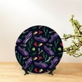 thumbnail image 6 of Sikiie Colorful Vintage Cactuses Bone China Decorative Plate Personality Ceramic Dinner Plate Crafts Decorative Ceramic Decorative Plate -6in, 6 of 6