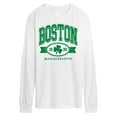 thumbnail image 1 of Instant Message - Boston Mass Clover - Men's Long Sleeve T-Shirt, 1 of 1