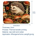 thumbnail image 5 of Hedgehog Desk Pad Mousepad Gaming Mouse Pad, Square 8.3x9.8 Inch Non-Slip Rubber Bottom Printed, Suitable for Office and Gaming, 5 of 6