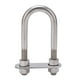 thumbnail image 2 of Marine U  Tie Down U 12x130 mm  Alta resistencia  con tornillo ajustable para cubierta de barco ANGGREK Otros, 2 of 8
