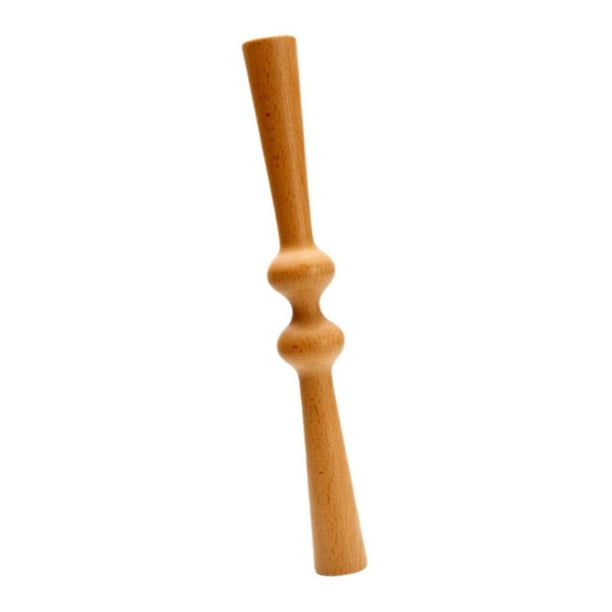 Rodillo De Madera Para Espalda, Piernas, Masajeador De Espalda, Hombros Y Cuerpo, Herramienta Manual De Masaje Para Gimnasio