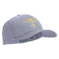 thumbnail image 5 of US Fighter Aircraft Embroidered Six Panels Pro Style Cap - Grey OSFM, 5 of 5