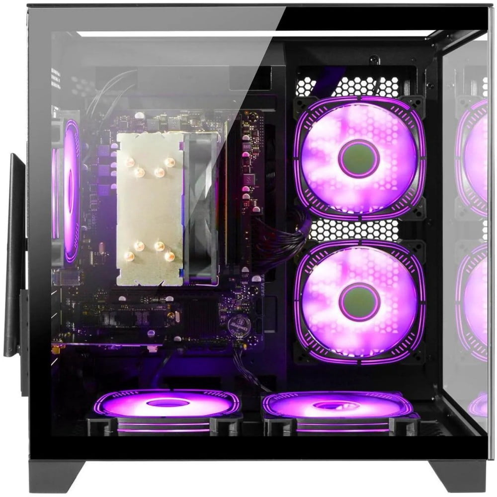 ZHICGCP Gaming Desktop PC, AMD Ryzen 5 5600GT Processor, 1TB Memory, 16GB RAM, Windows 11 Home
