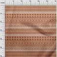 thumbnail image 2 of oneOone Cotton Cambric Rust Brown Fabric Geometric Tribal Diy Clothing Quilting Fabric Print Fabric By Yard 56 Inch Wide, 2 of 4