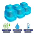 thumbnail image 3 of Cubos de hielo reutilizables M PAIN de 6 piezas, 6,6 cm, libres de BPA, 3 of 7