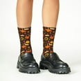 thumbnail image 5 of Uemuo Thanksgiving Turkey Printed Kids Boys Socks Seamless Crew Socks Crazy Funny Athletic Sport Socks for Children, 5 of 5