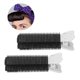 thumbnail image 3 of Pinzas para dar volumen al cabello, juego de rizadores de raíz para dar volumen rápidamente y peinar el flequillo con precisión, color negro., 3 of 5