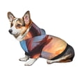 thumbnail image 7 of Haiem Red And Blue Fire Cloud Dragon for Winter Dog Hoodie Sweatshirts with Pockets Warm Dog Clothes for Small Dogs Chihuahua-XX-Large, 7 of 7