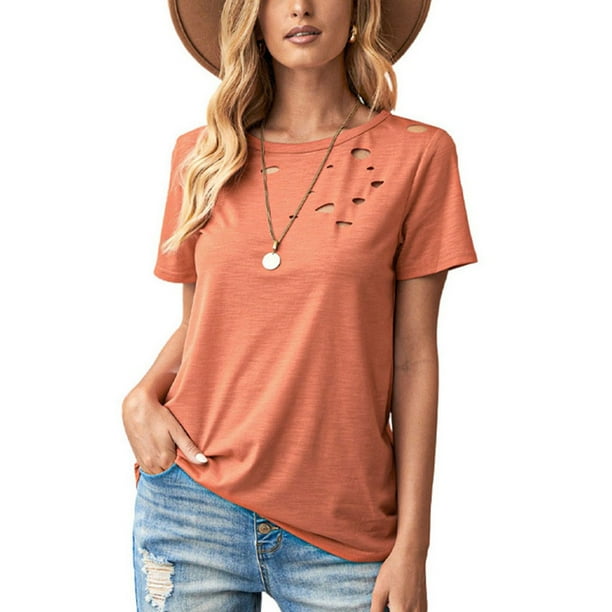 Blusas rasgadas de moda hotsell