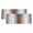 Brown, variant on Valances for Windows, Gray Brown Kitchen Curtains Valances 2 Pack for Living Room Bedroom Bathroom, Modern Gradient Geometric Light Filtering Curtains Rod Pocket Valance 42"x12"