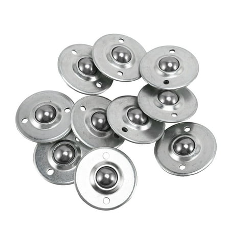 

10Pcs -16B 5/8-Inch Bearing Steel Roller Ball Flange Conveyor Transfer Unit