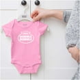 thumbnail image 5 of Distressed Dubble Bubble Retro Double Romper Boys or Girls Infant Baby Brisco Brands 12M, 5 of 6