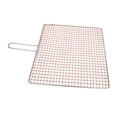 thumbnail image 3 of DYNWAVECA Barbecue Net Multifunction Lightweight Barbecue Grill Net Nonstick Grilling Tool Copper Grilling Net for Home Kitchen Veggie 30cmx30cm, 3 of 10