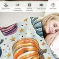 thumbnail image 3 of Chilfamy Fall Blanket Pumpkin Blanket Super Soft Cozy Warm Lightweight Throw for Sofa Couch, 3 of 6
