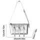 thumbnail image 3 of Bolsos de mujer Bolso de axila de cuero PU Bolsos cruzados casuales elegantes (Plata) Ndcxsfigh Para Estrenar, 3 of 3