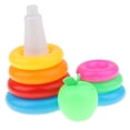 thumbnail image 4 of de Juguetes Flotantes para Bañera de Bebé para : 7 Anillos Apilables Y Anidables Manzana , pleaño Hugo  Juguete apilable para niños, 4 of 10