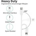 thumbnail image 4 of iPhone Aux Cord for Iphone Car to 3.5mm Audio Stereo Cable Compatible for iOS 13 Iphone 13 12 11/11 Pro/XS/XR/X 8 7, 4 of 6