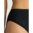 thumbnail image 5 of Time and Tru Women’s and Women's Plus Hi Cut High Rise Bikini Bottoms, Sizes XS-2X, 5 of 6