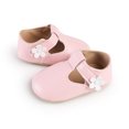 thumbnail image 6 of Yoyauz Baby Girl Mary Jane Shoes Anti Slip Rubber Sole Ballet Slippers Princess Dress Wedding Shoes Newborn Kids Shoes Toddler Shoes（0-12 Month）, 6 of 11
