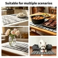 thumbnail image 3 of COZZIVITA Stone Drying Mat Kitchen 60x40cm Dish Drying Mat Coffee Mat Super Absorbent, Quick-Dry, Non-Slip Easy Clean Foldable Space Saving, Grey, 3 of 8