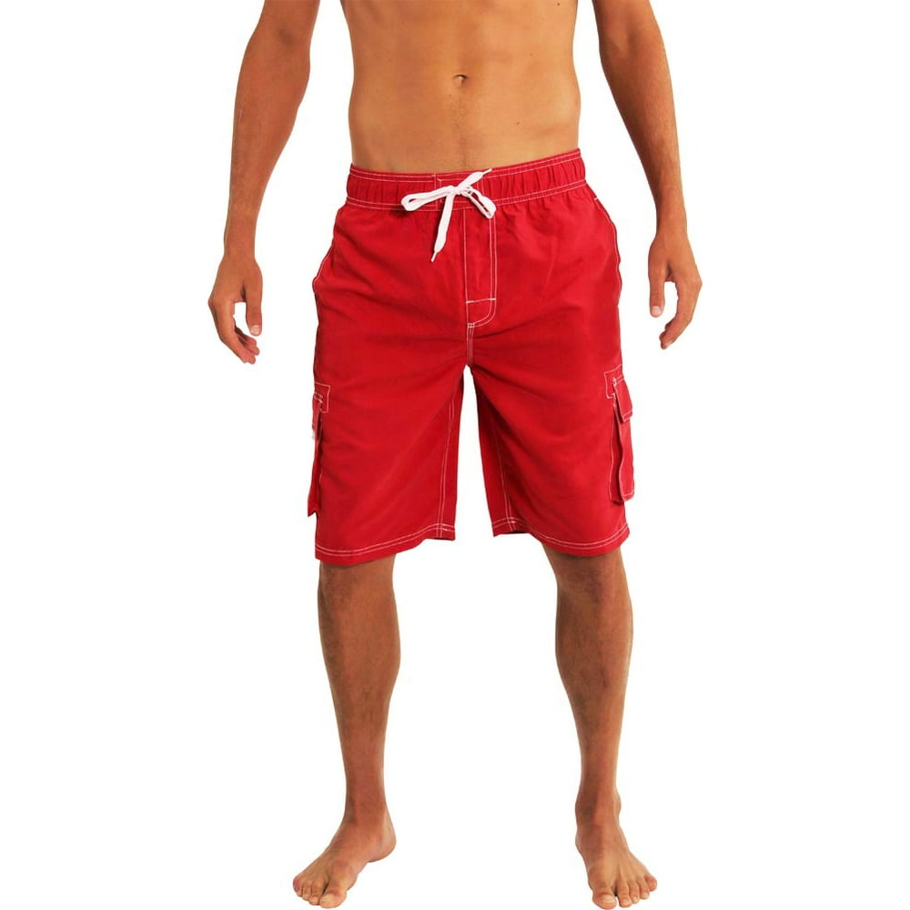 NORTY Norty Mens Big Extended Size Swim Trunks Mens Plus Size