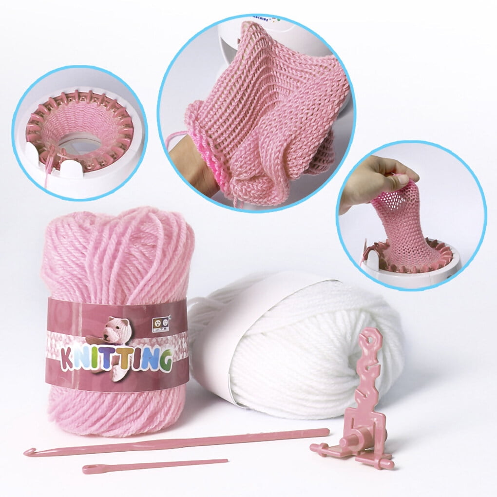 Jual Round Loom Knitting Hand Crank Crocheting Machine Hat Socks Homemade -  Jakarta Barat - Tokobima33