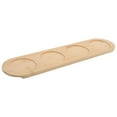 thumbnail image 4 of WEUVEB Khaki Wooden Flight Tasting Board, Perfect for Home Bars, Parties, and Wine or Beer Sampling, 4 of 8
