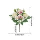 thumbnail image 3 of Ramo de Rosas Artificiales | Paquete de 2 Flores para Decoración de Bodas | Pequeños Arreglos Florales Artificiales para El Hogar y Eventos | 28 Cm, 3 of 6